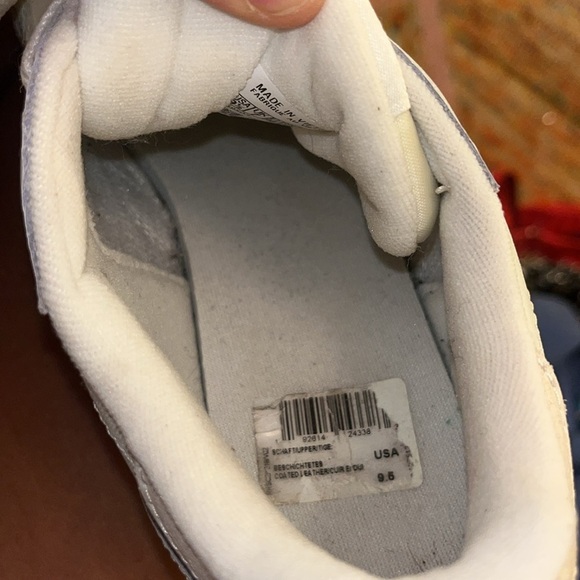 REEBOK SNEAKERS RETRO CLASSIC LEATHER WHITE DV8500 CHALK WHITE 9.5 - Picture 8 of 9